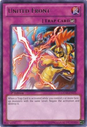 United Front (GENF-EN075) - Generation Force Unlimited Generation Force Yugioh Single  Squirtle Squad Card Shop.