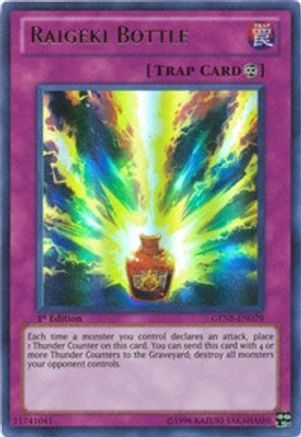 Raigeki Bottle (GENF-EN079) - Generation Force Unlimited Generation Force Yugioh Single  Squirtle Squad Card Shop.