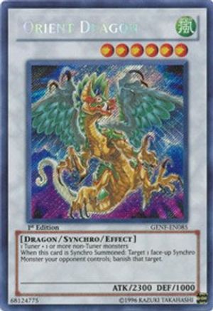 Orient Dragon (GENF-EN085) - Generation Force Unlimited Generation Force Yugioh Single  Squirtle Squad Card Shop.