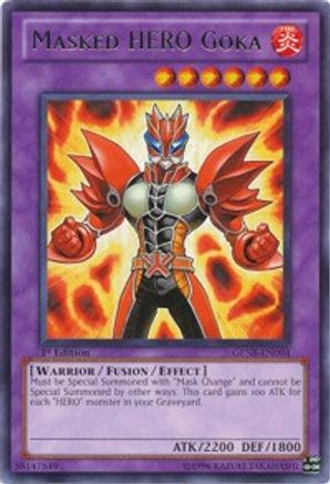 Masked HERO Goka (GENF-EN094) - Generation Force Unlimited Generation Force Yugioh Single  Squirtle Squad Card Shop.