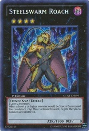 Steelswarm Roach (GENF-EN099) - Generation Force Unlimited Generation Force Yugioh Single  Squirtle Squad Card Shop.