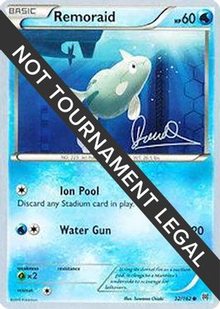 Remoraid - 2017 (Diego Cassiraga) 032  World Championship Decks - Common World Championship Decks Pokemon Single  Squirtle Squad Card Shop.