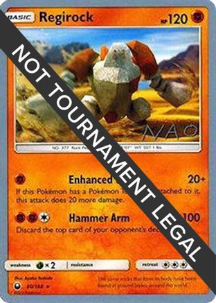 Regirock - 2018 (Naohito Inoue) 080  World Championship Decks - Rare World Championship Decks Pokemon Single  Squirtle Squad Card Shop.