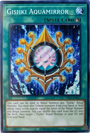 Gishki Aquamirror (OP21-EN017) - OTS Tournament Pack 21 Unlimited OTS Tournament Pack 21 Yugioh Single  Squirtle Squad Card Shop.