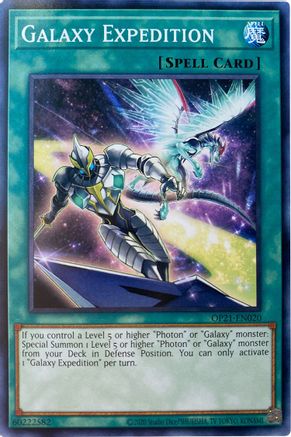 Galaxy Expedition (OP21-EN020) - OTS Tournament Pack 21 Unlimited OTS Tournament Pack 21 Yugioh Single  Squirtle Squad Card Shop.