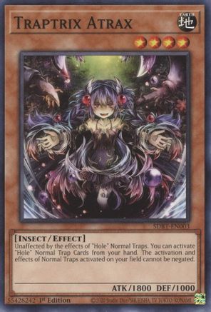 Traptrix Atrax (SDBT-EN003) - Structure Deck: Beware of Traptrix 1st Edition Structure Deck: Beware of Traptrix Yugioh Single  Squirtle Squad Card Shop.