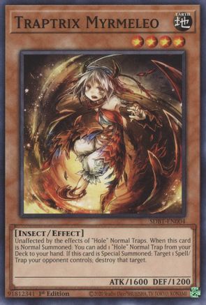 Traptrix Myrmeleo (SDBT-EN004) - Structure Deck: Beware of Traptrix 1st Edition Structure Deck: Beware of Traptrix Yugioh Single  Squirtle Squad Card Shop.