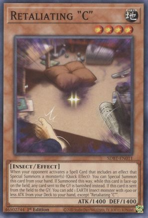 Retaliating "C" (SDBT-EN011) - Structure Deck: Beware of Traptrix 1st Edition Structure Deck: Beware of Traptrix Yugioh Single  Squirtle Squad Card Shop.
