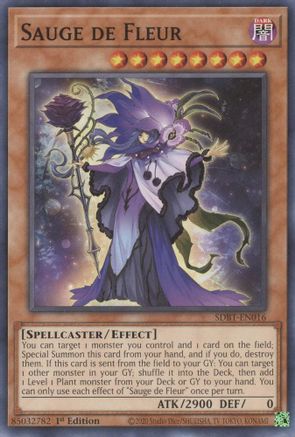 Sauge de Fleur (SDBT-EN016) - Structure Deck: Beware of Traptrix 1st Edition Structure Deck: Beware of Traptrix Yugioh Single  Squirtle Squad Card Shop.
