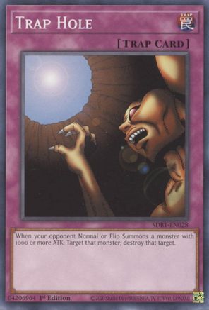 Trap Hole (SDBT-EN028) - Structure Deck: Beware of Traptrix 1st Edition Structure Deck: Beware of Traptrix Yugioh Single  Squirtle Squad Card Shop.
