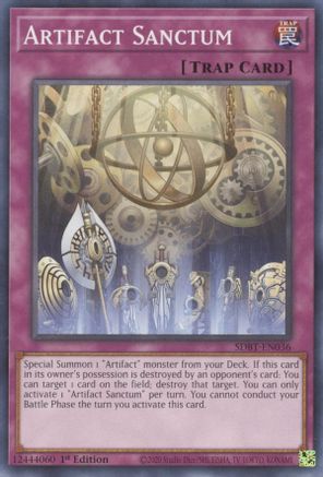 Artifact Sanctum (SDBT-EN036) - Structure Deck: Beware of Traptrix 1st Edition Structure Deck: Beware of Traptrix Yugioh Single  Squirtle Squad Card Shop.