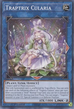 Traptrix Cularia (SDBT-EN041) - Structure Deck: Beware of Traptrix 1st Edition Structure Deck: Beware of Traptrix Yugioh Single  Squirtle Squad Card Shop.
