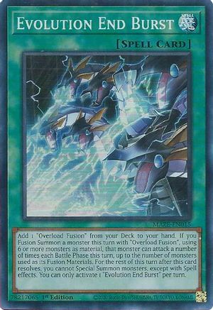 Evolution End Burst (MAZE-EN015) - Maze of Memories 1st Edition Maze of Memories Yugioh Single  Squirtle Squad Card Shop.
