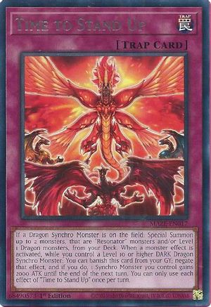 Time to Stand Up (MAZE-EN017) - Maze of Memories 1st Edition Maze of Memories Yugioh Single  Squirtle Squad Card Shop.