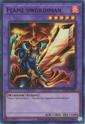 Flame Swordsman (LOB-EN003) - Legend of Blue Eyes White Dragon (25th Anniversary Edition) Unlimited Legend of Blue Eyes White Dragon (25th Anniversary Edition) Yugioh Single  Squirtle Squad Card Shop.