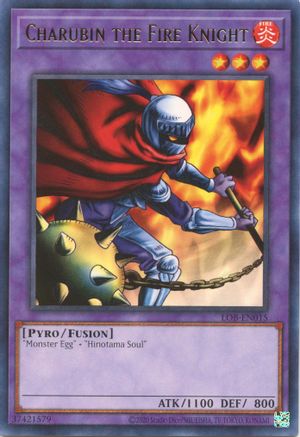 Charubin the Fire Knight (LOB-EN015) - Legend of Blue Eyes White Dragon (25th Anniversary Edition) Unlimited Legend of Blue Eyes White Dragon (25th Anniversary Edition) Yugioh Single  Squirtle Squad Card Shop.