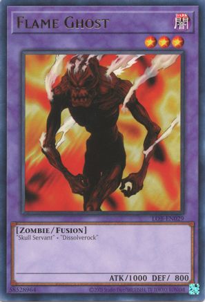 Flame Ghost (LOB-EN029) - Legend of Blue Eyes White Dragon (25th Anniversary Edition) Unlimited Legend of Blue Eyes White Dragon (25th Anniversary Edition) Yugioh Single  Squirtle Squad Card Shop.