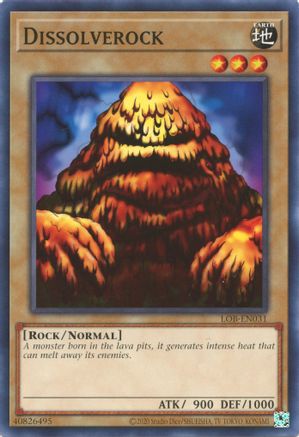 Dissolverock (LOB-EN031) - Legend of Blue Eyes White Dragon (25th Anniversary Edition) Unlimited Legend of Blue Eyes White Dragon (25th Anniversary Edition) Yugioh Single  Squirtle Squad Card Shop.