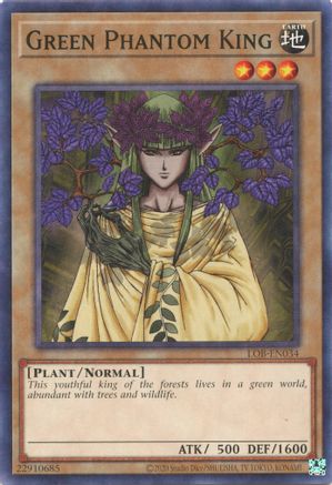 Green Phantom King (LOB-EN034) - Legend of Blue Eyes White Dragon (25th Anniversary Edition) Unlimited Legend of Blue Eyes White Dragon (25th Anniversary Edition) Yugioh Single  Squirtle Squad Card Shop.