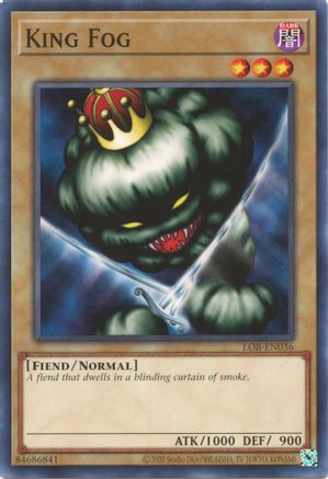 King Fog (LOB-EN036) - Legend of Blue Eyes White Dragon (25th Anniversary Edition) Unlimited Legend of Blue Eyes White Dragon (25th Anniversary Edition) Yugioh Single  Squirtle Squad Card Shop.