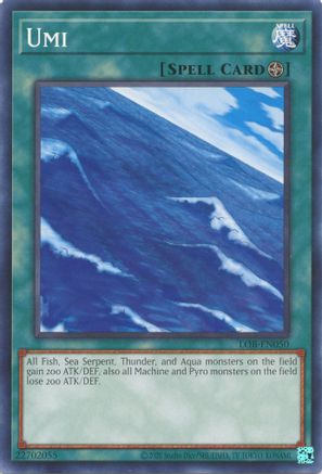 Umi (LOB-EN050) - Legend of Blue Eyes White Dragon (25th Anniversary Edition) Unlimited Legend of Blue Eyes White Dragon (25th Anniversary Edition) Yugioh Single  Squirtle Squad Card Shop.