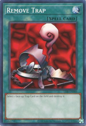 Remove Trap (LOB-EN060) - Legend of Blue Eyes White Dragon (25th Anniversary Edition) Unlimited Legend of Blue Eyes White Dragon (25th Anniversary Edition) Yugioh Single  Squirtle Squad Card Shop.
