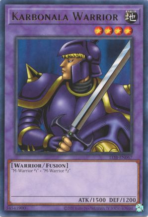 Karbonala Warrior (LOB-EN067) - Legend of Blue Eyes White Dragon (25th Anniversary Edition) Unlimited Legend of Blue Eyes White Dragon (25th Anniversary Edition) Yugioh Single  Squirtle Squad Card Shop.