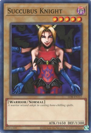 Succubus Knight (LOB-EN117) - Legend of Blue Eyes White Dragon (25th Anniversary Edition) Unlimited Legend of Blue Eyes White Dragon (25th Anniversary Edition) Yugioh Single  Squirtle Squad Card Shop.