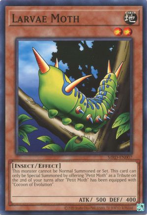 Larvae Moth (MRD-EN007) - Metal Raiders (25th Anniversary Edition) Unlimited Metal Raiders (25th Anniversary Edition) Yugioh Single  Squirtle Squad Card Shop.