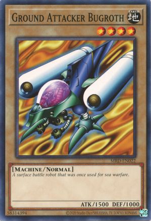 Ground Attacker Bugroth (MRD-EN022) - Metal Raiders (25th Anniversary Edition) Unlimited Metal Raiders (25th Anniversary Edition) Yugioh Single  Squirtle Squad Card Shop.