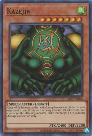 Kazejin (MRD-EN026) - Metal Raiders (25th Anniversary Edition) Unlimited Metal Raiders (25th Anniversary Edition) Yugioh Single  Squirtle Squad Card Shop.