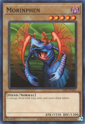 Morinphen (MRD-EN043) - Metal Raiders (25th Anniversary Edition) Unlimited Metal Raiders (25th Anniversary Edition) Yugioh Single  Squirtle Squad Card Shop.