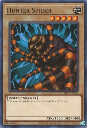 Hunter Spider (MRD-EN049) - Metal Raiders (25th Anniversary Edition) Unlimited Metal Raiders (25th Anniversary Edition) Yugioh Single  Squirtle Squad Card Shop.