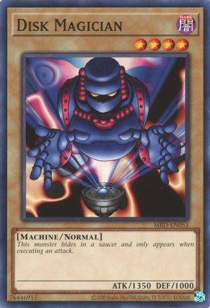 Disk Magician (MRD-EN053) - Metal Raiders (25th Anniversary Edition) Unlimited Metal Raiders (25th Anniversary Edition) Yugioh Single  Squirtle Squad Card Shop.