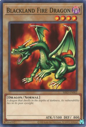 Blackland Fire Dragon (MRD-EN062) - Metal Raiders (25th Anniversary Edition) Unlimited Metal Raiders (25th Anniversary Edition) Yugioh Single  Squirtle Squad Card Shop.