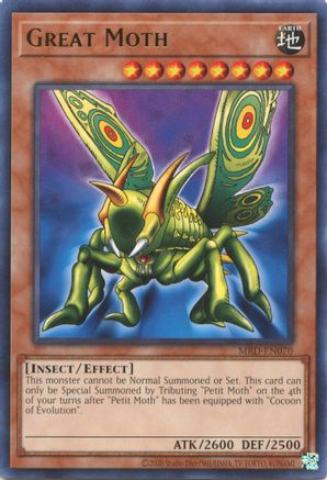 Great Moth (MRD-EN070) - Metal Raiders (25th Anniversary Edition) Unlimited Metal Raiders (25th Anniversary Edition) Yugioh Single  Squirtle Squad Card Shop.