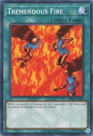Tremendous Fire (MRD-EN088) - Metal Raiders (25th Anniversary Edition) Unlimited Metal Raiders (25th Anniversary Edition) Yugioh Single  Squirtle Squad Card Shop.