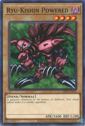 Ryu-Kishin Powered (MRD-EN092) - Metal Raiders (25th Anniversary Edition) Unlimited Metal Raiders (25th Anniversary Edition) Yugioh Single  Squirtle Squad Card Shop.