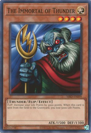 The Immortal of Thunder (MRD-EN099) - Metal Raiders (25th Anniversary Edition) Unlimited Metal Raiders (25th Anniversary Edition) Yugioh Single  Squirtle Squad Card Shop.