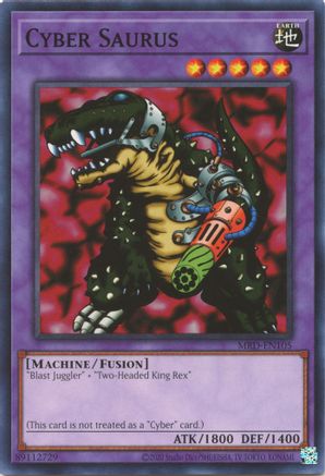 Cyber Saurus (MRD-EN105) - Metal Raiders (25th Anniversary Edition) Unlimited Metal Raiders (25th Anniversary Edition) Yugioh Single  Squirtle Squad Card Shop.