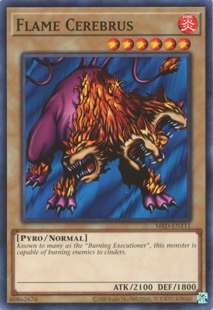 Flame Cerebrus (MRD-EN111) - Metal Raiders (25th Anniversary Edition) Unlimited Metal Raiders (25th Anniversary Edition) Yugioh Single  Squirtle Squad Card Shop.
