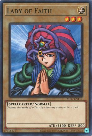 Lady of Faith (MRD-EN119) - Metal Raiders (25th Anniversary Edition) Unlimited Metal Raiders (25th Anniversary Edition) Yugioh Single  Squirtle Squad Card Shop.