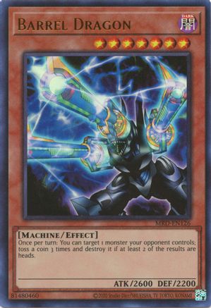 Barrel Dragon (MRD-EN126) - Metal Raiders (25th Anniversary Edition) Unlimited Metal Raiders (25th Anniversary Edition) Yugioh Single  Squirtle Squad Card Shop.