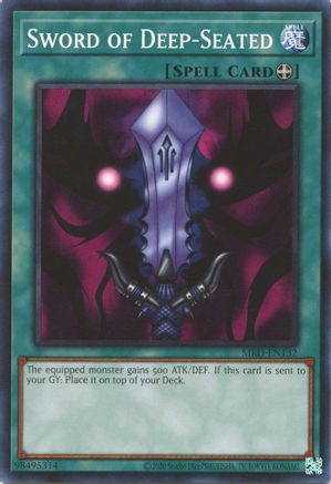Sword of Deep-Seated (MRD-EN132) - Metal Raiders (25th Anniversary Edition) Unlimited Metal Raiders (25th Anniversary Edition) Yugioh Single  Squirtle Squad Card Shop.