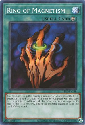 Ring of Magnetism (MRD-EN139) - Metal Raiders (25th Anniversary Edition) Unlimited Metal Raiders (25th Anniversary Edition) Yugioh Single  Squirtle Squad Card Shop.