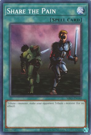 Share the Pain (MRD-EN140) - Metal Raiders (25th Anniversary Edition) Unlimited Metal Raiders (25th Anniversary Edition) Yugioh Single  Squirtle Squad Card Shop.