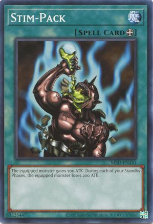 Stim-Pack (MRD-EN141) - Metal Raiders (25th Anniversary Edition) Unlimited Metal Raiders (25th Anniversary Edition) Yugioh Single  Squirtle Squad Card Shop.