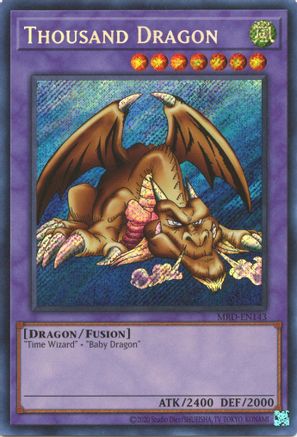 Thousand Dragon (MRD-EN143) - Metal Raiders (25th Anniversary Edition) Unlimited Metal Raiders (25th Anniversary Edition) Yugioh Single  Squirtle Squad Card Shop.