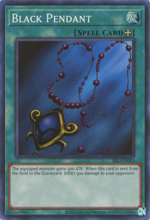 Black Pendant (SRL-EN003) - Spell Ruler (25th Anniversary Edition) Unlimited Spell Ruler (25th Anniversary Edition) Yugioh Single  Squirtle Squad Card Shop.