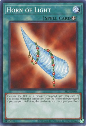 Horn of Light (SRL-EN004) - Spell Ruler (25th Anniversary Edition) Unlimited Spell Ruler (25th Anniversary Edition) Yugioh Single  Squirtle Squad Card Shop.